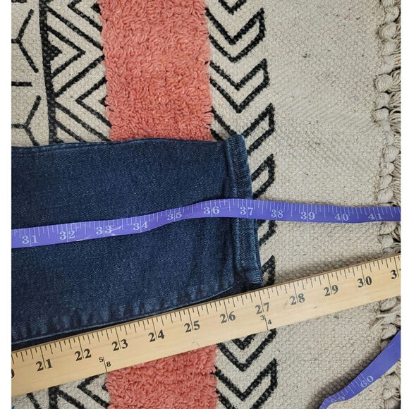 MADEWELL 10" INCH HIGH RISE SKINNY DARK WASH JEANS, SZ 29 - Picture 14 of 16